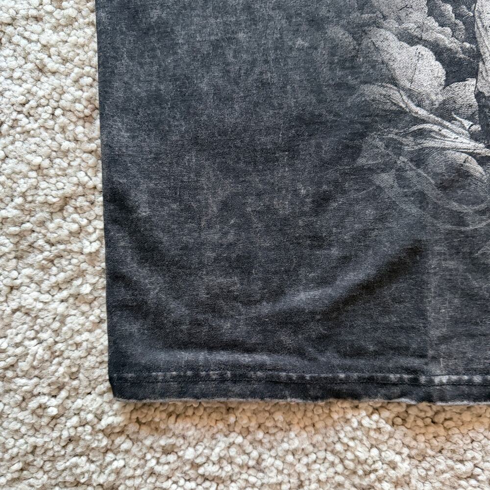 Men's YoungLA 4071 Guardian of Chaos Gods and Heroes T, NWT, XL, BlackWash - Picture 5 of 8